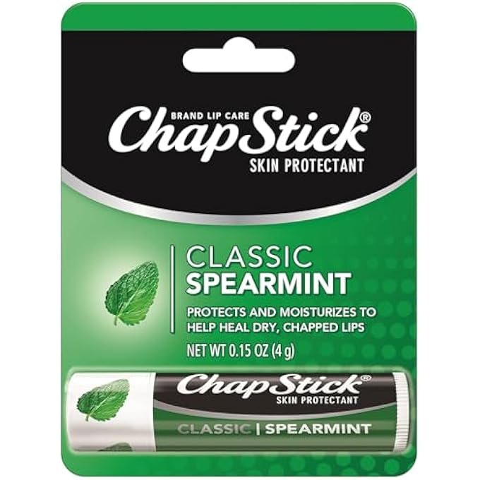 chapstick LIPBALM SPEARMINT, 0.15 OUNCE (PACK OF 12) - Image 1
